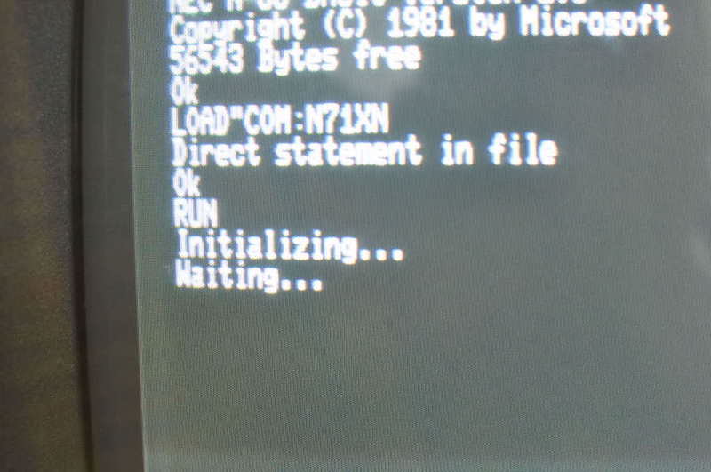 PC-8801FAのBIOSを読み込んでいます