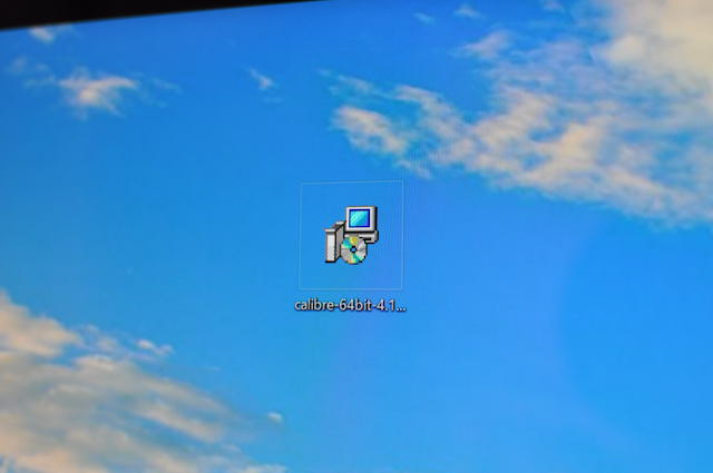 Calibre公式ページよりWindows用の64ビット版をダウンロードします