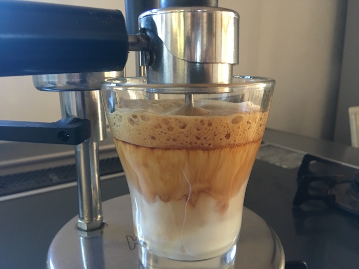 Kamiraでカプチーノを淹れる