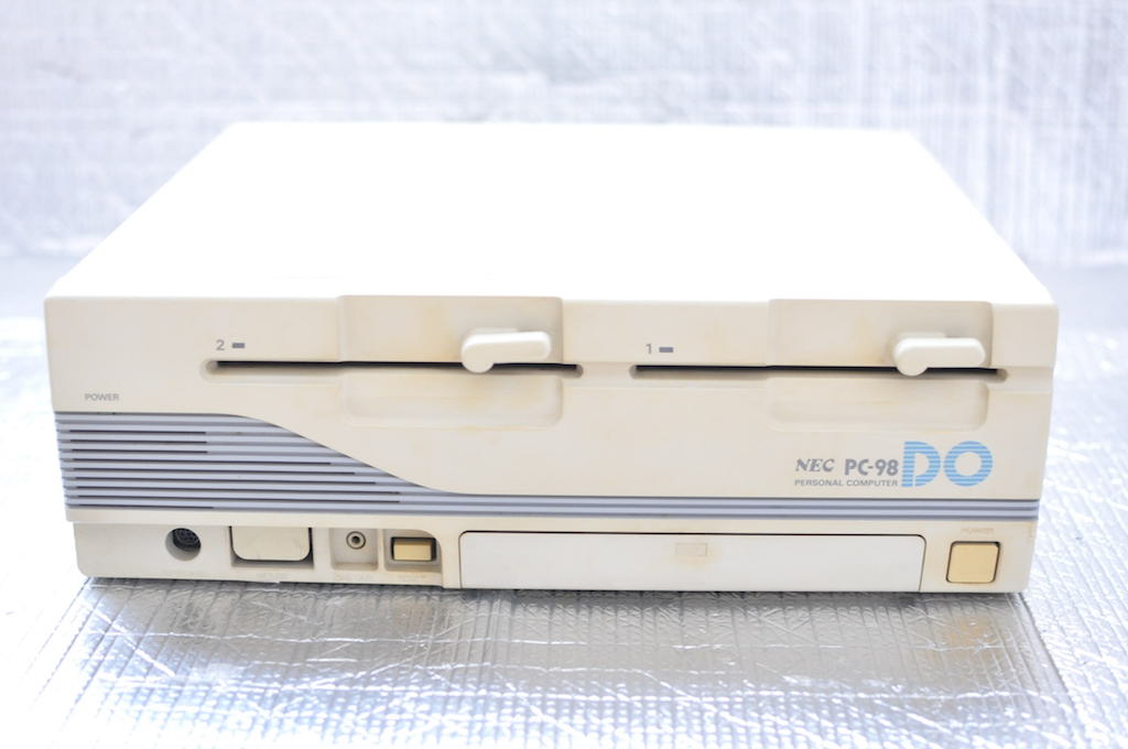 PC-98DO本体正面
