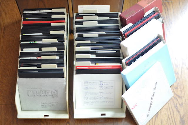 自宅にあったPC-88関連のフロッピーディスク