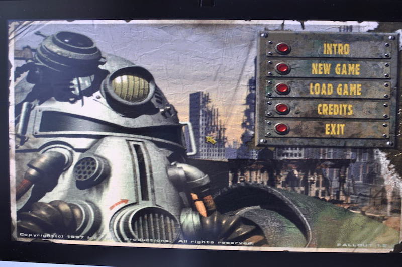 Falloutを立ち上げてバージョンを確認