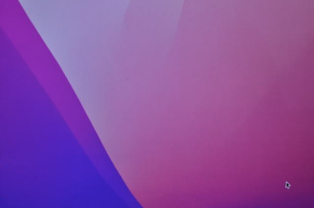 macOS_Montereyのデスクトップ画面