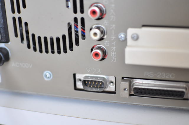 PC-8801FAのマウス端子