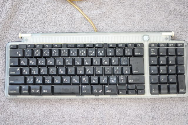 iMac_G3キーボード・グラファイトモデル