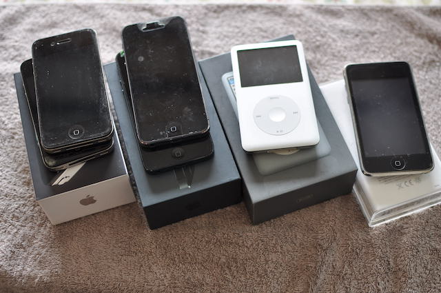 iPodClassicやiPodTouch、iPhone4にiPhone5