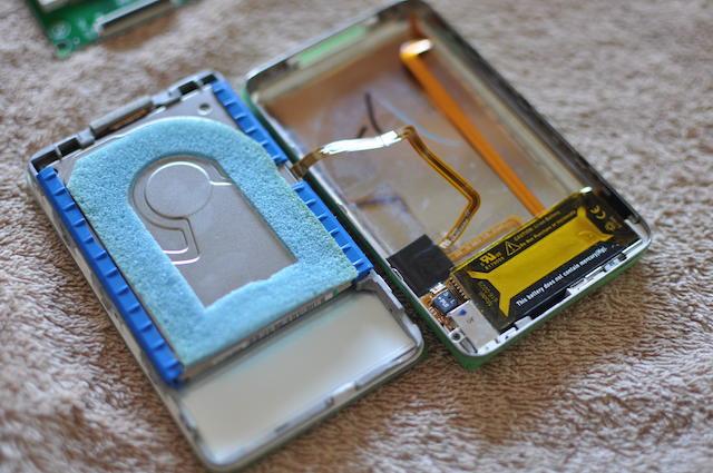 iPodを開いたところ
