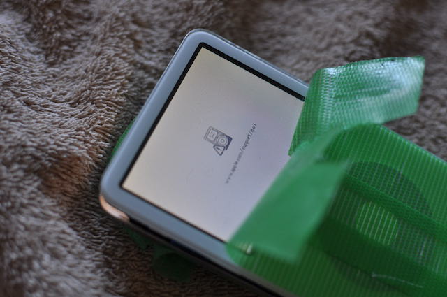 Sad iPodのメッセージ