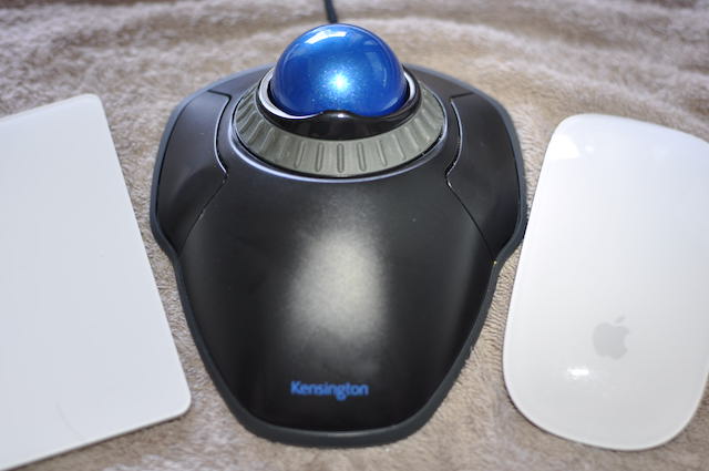 Orbit_Trackballとマジックマウスとマジックトラックパッド