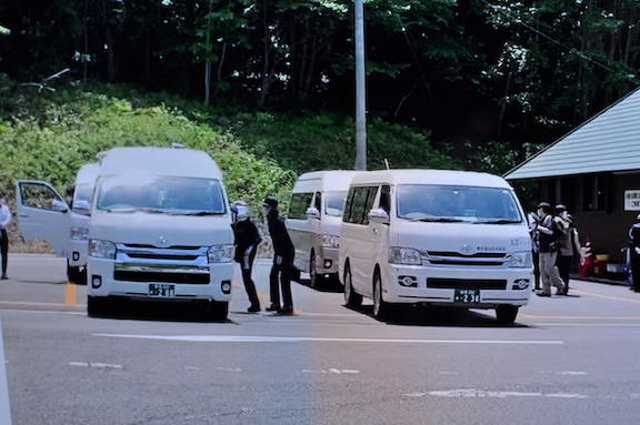尾瀬戸倉〜鳩待峠間の乗合タクシー