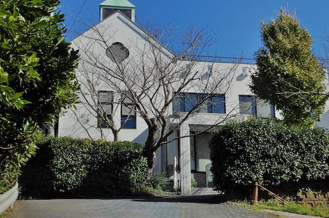三浦アルプス、仙元山側の教会