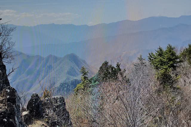 両神山からの眺め