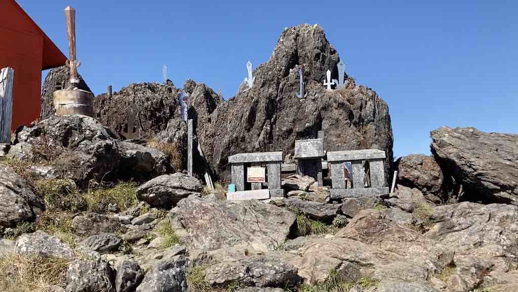 早池峰山山頂付近
