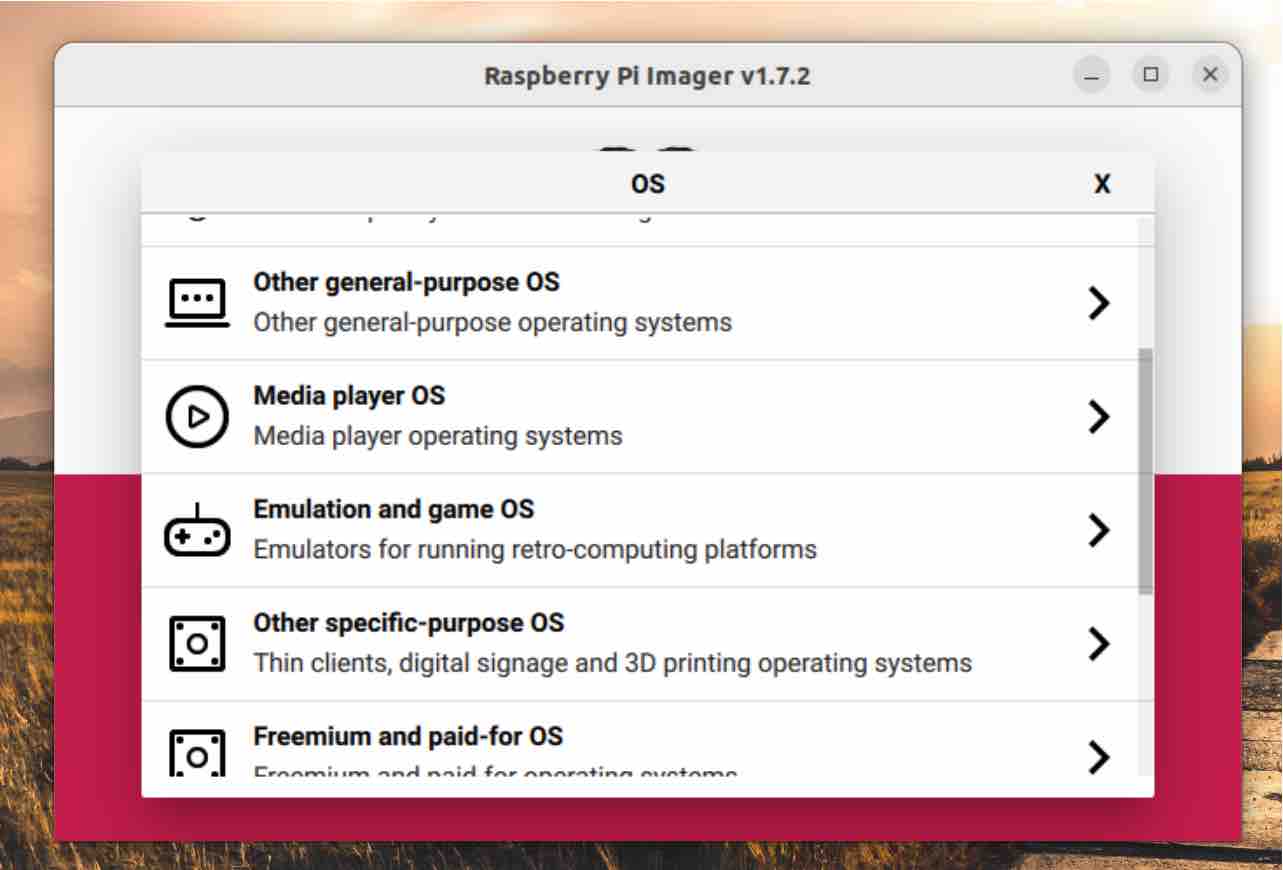 Raspberry Pi Imager