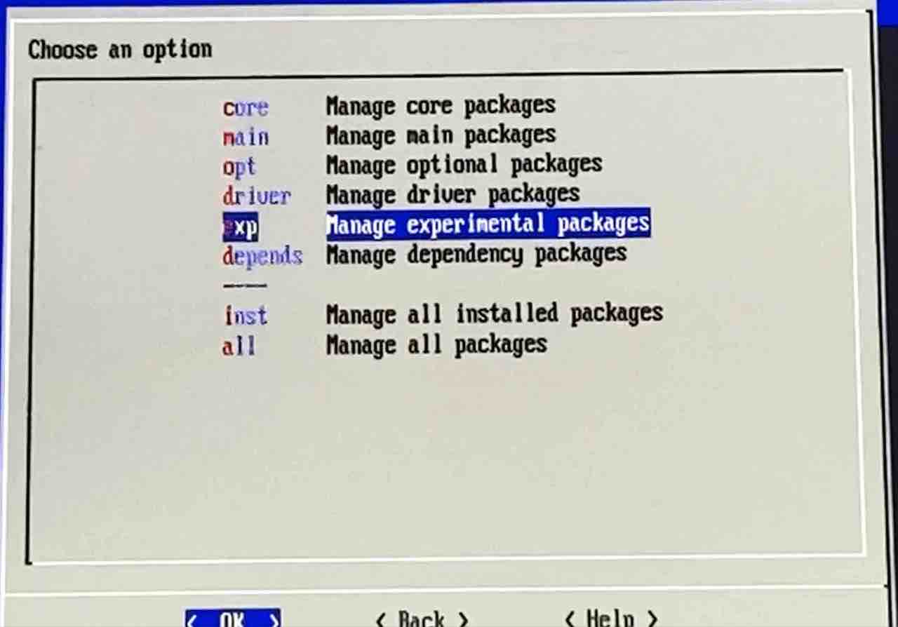 RetroPi-Setup Scriptの画面